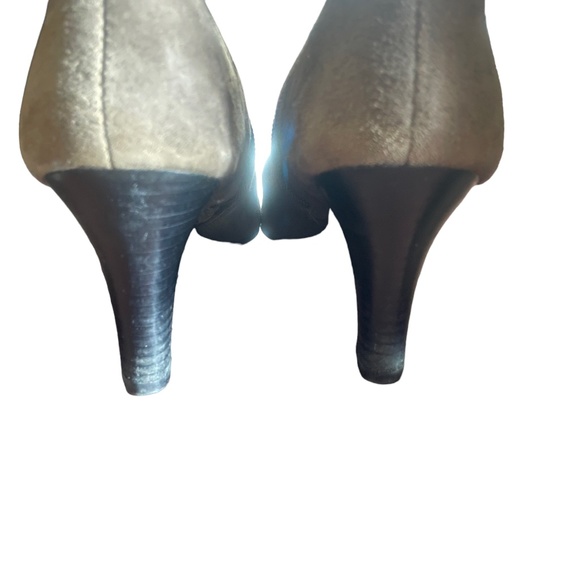 Sofft 8M Leather Sueded Brown Boot 3 1/4 Heel - Picture 6 of 7